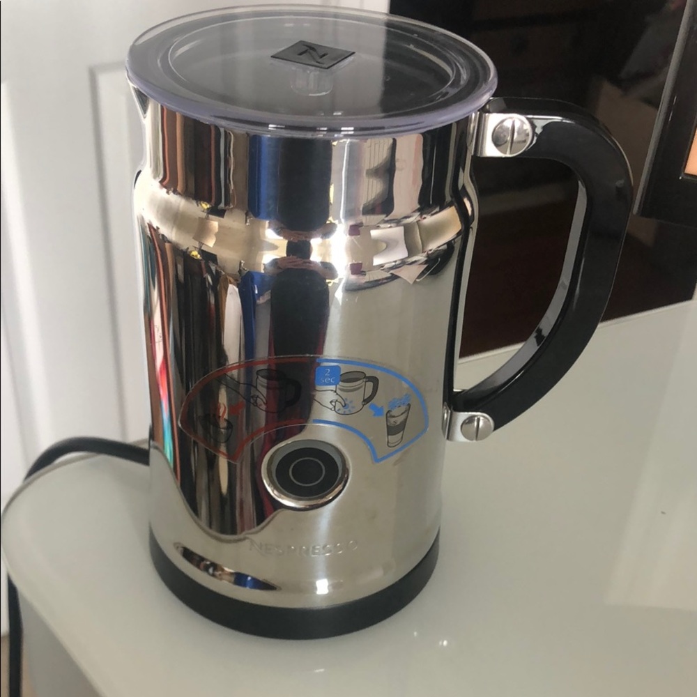 Nespresso Silver and Black Laptop